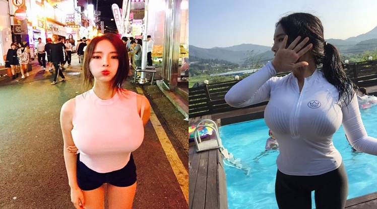 wanita korea berpayudara besar