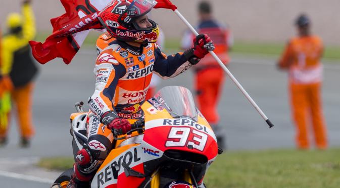 Kukuhkan Diri Sebagai Raja Sirkuit Sachsenring Jerman, Marquez Rebut Posisi Puncak!