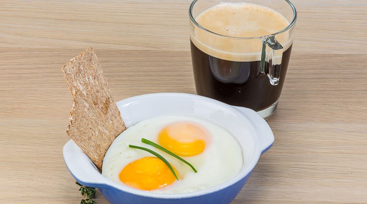 telur dan kopi