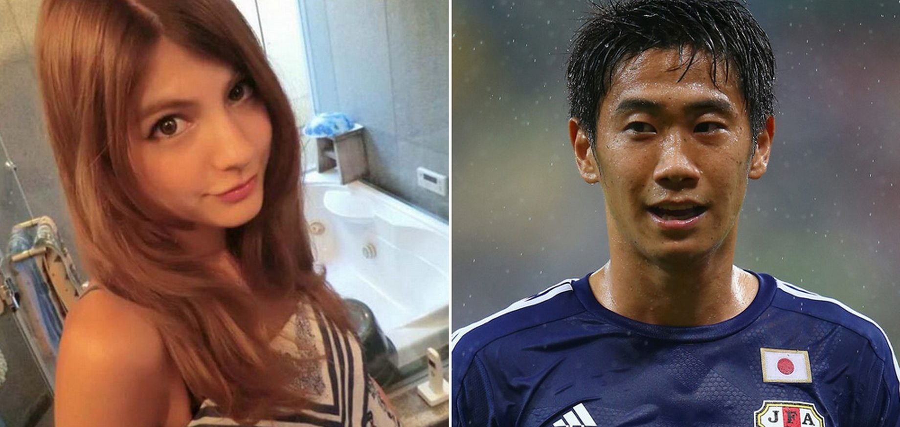 Bukan Bintang Porno, Tenyata Inilah Kekasih Sebenarnya Pesepak Bola Jepang, Kagawa!