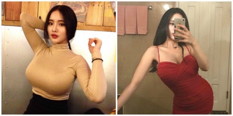 Wow, Warganet Takjub Lihat 'Rembulan Kembar' Punya Model Asal Korea Ini!