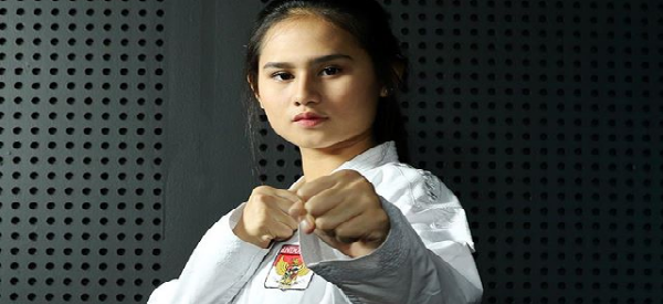 Cantiknya Ceyco Georgia Zefanya, Karateka Cantik Andalan Indonesia di Ajang Asian Games 2018!
