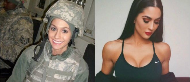 Hope Howard, Mantan Tentara yang Kini Alih Profesi Jadi Model Paling Seksi!